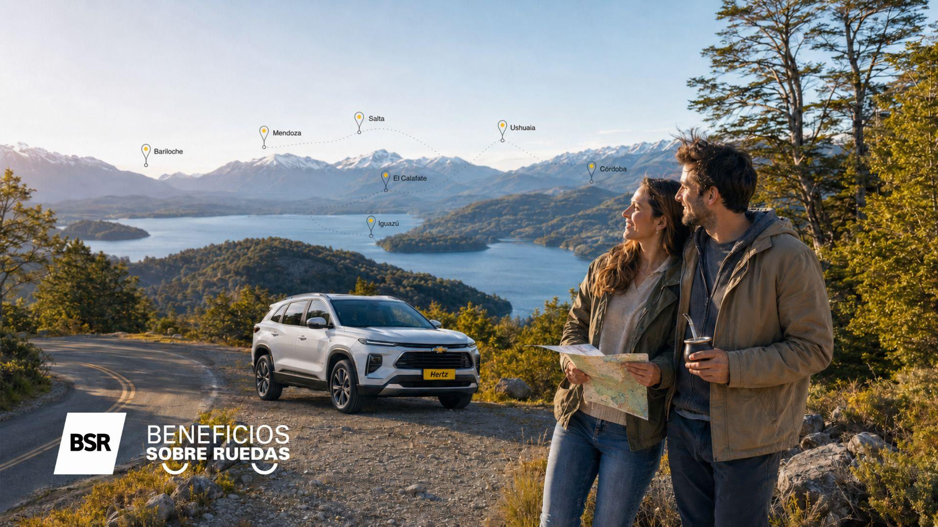 beneficios sobre ruedas para clientes hertz que recorren la argentina